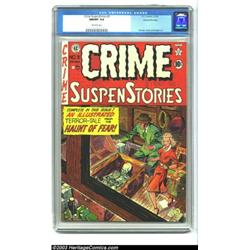 Crime SuspenStories #9 Gaines File pedigree 8/11 (EC, 1952) CGC NM/MT 9.8 Off-white pages....