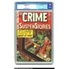 Image 1 : Crime SuspenStories #9 Gaines File pedigree 8/11 (EC, 1952) CGC NM/MT 9.8 Off-white pages....