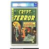 Image 1 : Crypt of Terror #17 Gaines File pedigree (EC, 1950) CGC NM+ 9.6 Cream to off-white pages. A lone...
