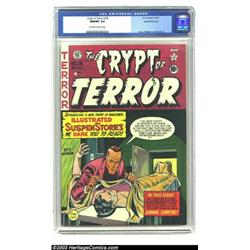 Crypt of Terror #18 Gaines File pedigree 3/10 (EC, 1950) CGC NM/MT 9.8 Off-white to white pages....