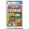 Image 1 : Crypt of Terror #18 Gaines File pedigree 3/10 (EC, 1950) CGC NM/MT 9.8 Off-white to white pages....