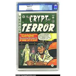 Crypt of Terror #19 Gaines File pedigree 3/11 (EC, 1950) CGC NM/MT 9.8 Off-white to white pages....