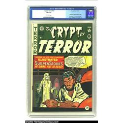 Crypt of Terror #19 (EC, 1950) CGC VF+ 8.5 Off-white pages. This title would give way to <B>Tales...