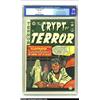 Image 1 : Crypt of Terror #19 (EC, 1950) CGC VF+ 8.5 Off-white pages. This title would give way to <B>Tales...