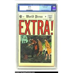 Extra! #5 Gaines File pedigree 5/12 (EC, 1955) CGC NM 9.4 Off-white pages....