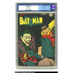 Batman #23 "D" Copy pedigree (DC, 1944) CGC VF/NM 9.0 Off-white to white pages....