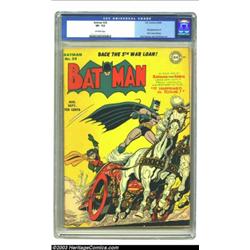Batman #24 (DC, 1944) CGC VF- 7.5 Off-white pages....