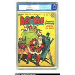 Batman #27 (DC, 1945) CGC VF 8.0 Off-white to white pages....