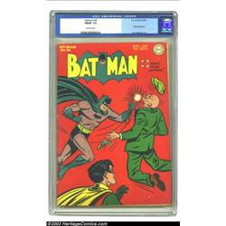 Batman #28 (DC, 1945) CGC FN/VF 7.0 Off-white pages....