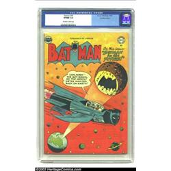 Batman #59 Canadian Edition (Simcoe Publishing, 1950) CGC VF/NM 9.0 Off-white to white pages....