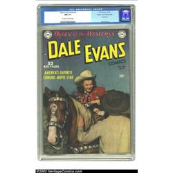 Dale Evans Comics #9 Mile High pedigree (DC, 1950) CGC NM 9.4 Off-white to white pages....