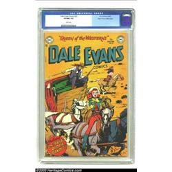 Dale Evans Comics #21 Mile High pedigree (DC, 1952) CGC VF/NM 9.0 White pages. Another brilliant...