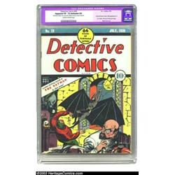 Detective Comics #29 (DC, 1939) CGC Apparent VF- 7.5 Extensive (P) Cream to off-white pages. Two...