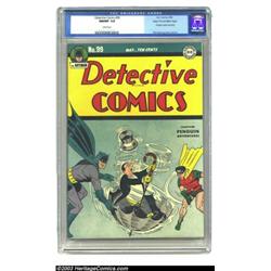 Detective Comics #99 Mile High pedigree (DC, 1945) CGC NM/MT 9.8 White pages....