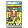 Image 1 : Flash Comics #45 San Francisco pedigree (DC, 1943) CGC NM+ 9.6 White pages....