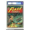 Image 1 : Flash Comics #79 (DC, 1947) CGC NM 9.4 Off-white to white pages. Chet Kozlak may not be a name yo...