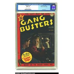 Gang Busters #9 Mile High pedigree (DC, 1949) CGC NM+ 9.6 Off-white to white pages....