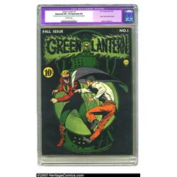 Green Lantern #1 (DC, 1941) CGC Apparent VF+ 8.5 Extensive (P) Off-white pages. One of the most s...