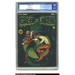 Green Lantern #1 (DC, 1941) CGC VG 4.0 Cream to off-white pages. Howard Purcell's cover of this p...