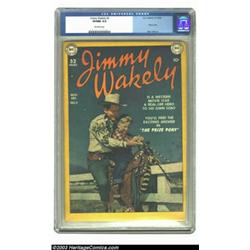 Jimmy Wakely #2 (DC, 1949) CGC VF/NM 9.0 Off-white pages....