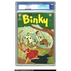 Leave it to Binky #14 Mile High pedigree (DC, 1950) CGC NM- 9.2 Off-white to white pages....