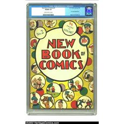 New Book of Comics #2 (DC, 1938) CGC VG/FN 5.0 Cream to light tan pages. This ancient rarity, a G...