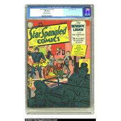 Star Spangled Comics #16 (DC, 1943) CGC VG 4.0 Cream to off-white pages. Joe Simon and Jack Kirby...