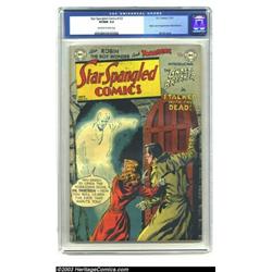 Star Spangled Comics #122 (DC, 1951) CGC VF/NM 9.0 Off-white to white pages....