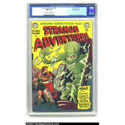 Strange Adventures #10 White Mountain pedigree (DC, 1951) CGC NM+ 9.6 Off-white to white pages....