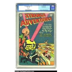 Strange Adventures #31 White Mountain pedigree (DC, 1953) CGC VF+ 8.5 White pages....