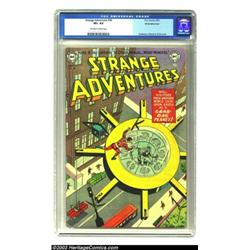 Strange Adventures #36 White Mountain pedigree (DC, 1953) CGC VF+ 8.5 Off-white to white pages....