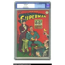 Superman #35 (DC, 1945) CGC VF- 7.5 Cream to off-white pages....