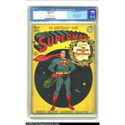 Superman #53 (DC, 1948) CGC FN- 5.5 Cream to off-white pages....