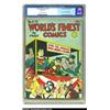 Image 1 : World's Finest Comics #8 (DC, 1942) CGC VG+ 4.5 Off-white to white pages....