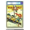 Image 1 : World's Finest Comics #12 (DC, 1943) CGC VG+ 4.5 Cream to off-white pages. Superman, and Batman a...