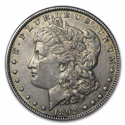 1892 Morgan Dollar XF