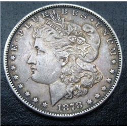 1878 S Morgan Silver Dollar XF