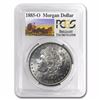 Image 1 : 1885-O PCGS GRADED Stage Coach Silver Dollar BU RARE STAGECOACH SERIES