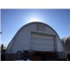 Image 2 : Diamond Shelters canvas with aluminum frame quonset hut, measuring approx. 60' long x 35' wide x 25'