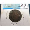 Image 1 : 1861 Nova Scotia Half Cent. CH BU.