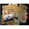 Image 2 : A Large group of Old Greeting Cards, (2) Unused "Marlboro Black" Postcards;"Bank of Comanche (Iowa) 