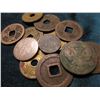 Image 2 : Nazi Germany Coin with Swastika; an old Russian Empire Double-headed, an old Silver Coin, well worn 