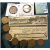 Image 2 : 1939 Post marked Postal Card "White House Camp…Mitchell, So. Dak."; 10c & $1 Good Fors  & a set of (