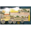 Image 2 : (2) Different Mitchell, S.D. Post Cards & a Set of (7) different Dunlap, Iowa Tokens.