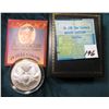 Image 2 : 2000 American Eagle Silver Dollar Colorized Obverse in Box with Certificate.