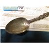Image 5 : Summit of Pikes Peak, Altitude 14147 Sterling Silver Souvenir Spoon Depicts a Trolly Car; & 1857 Ban