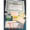 Image 1 : 1970 Silver U.S. Mint Set, original as issued; "2 For $1.00" tag; "Life Root Beer" Label; (2) pieces