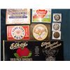 Image 1 : "Elkay Solid Pack Tomatoes" Can Label in Mint condition; "Tube City Bock Premium Beer" Label; "Monte