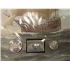 Image 2 : Fleetwood Cover with 1892 Mint Condition Columbian Exposition 4c Stamp, 1958-82 Italy 500 Lire in .8
