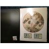 Image 1 : Fleetwood Cover "Long Life" Mint Stamp Collector's Panel by Chinese Artist Mr. Sun Chuanzhe, complet